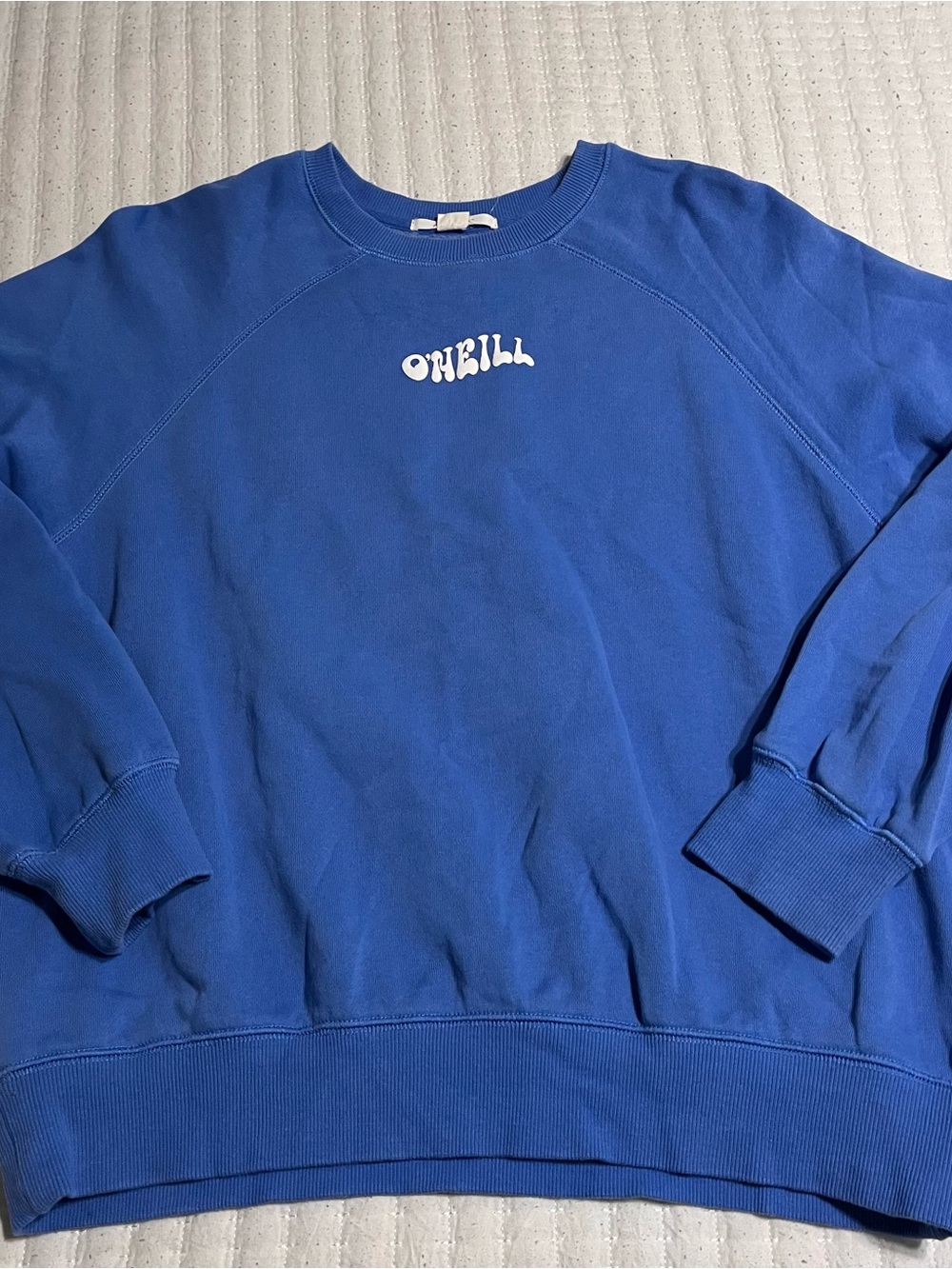 O'Neill Blue Crewneck Sweatshirt with White Logo